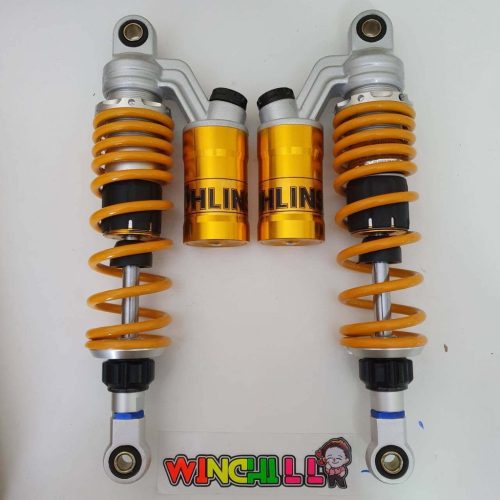 Giảm xóc sau 320mm wave110i màu vàng/Dream supercub/ wave100 Old/wave100s Giảm xóc sau 2005