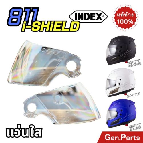 Index 811/I-shield Mũ bảo hiểm chỉ số chính hãng Tấm chắn kính