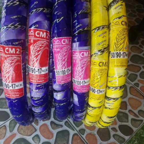 Lốp Lạc Đà Có họa tiết cháy, cỡ 45/90-17, 50/90-17,50/100-17 ,60/90-17