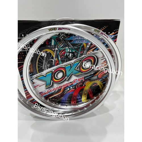 Yoko vành chuyên nghiệp vành yokoko trơn 17 inch bằng bạc Sterling 100% giá 1 đôi (2 vòng)