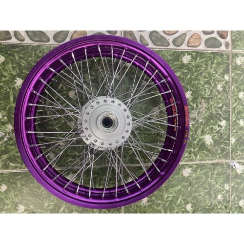 Bộ bánh xe Wave 110i, vành bánh xe Wave 110i 2021w125i,w125s,w125r bansai, nan hoa bằng đồng, Bộ bánh xe hoàn thiện