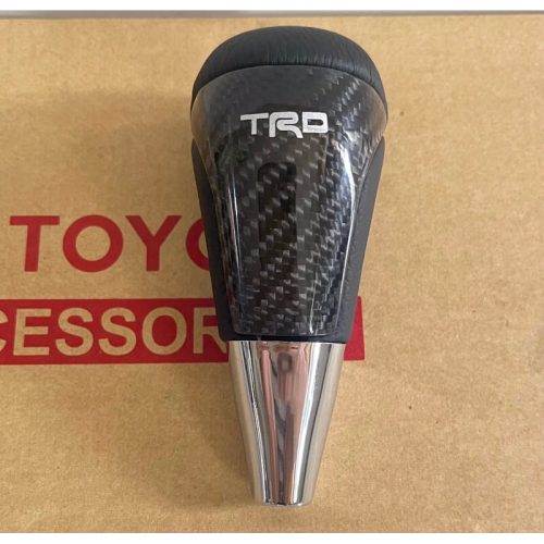 TOYOTA TRD Kevlar da thật màu đen hình dáng mới dễ xử lý Chrome sang trọng
