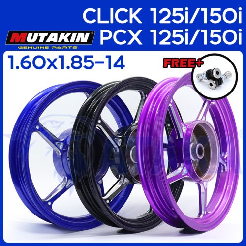 MUTAKIN hợp kim 511 cncrim cho Honda pcx125 pcx150 click125i click125 click150 click150i 1.6*1.85-14 Vario