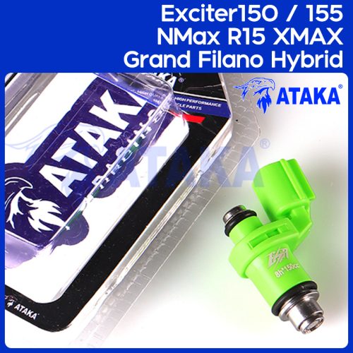 Ataka đầu phun 8 lỗ/10 lỗ/12 lỗ cho Yamaha exciter150 exciter155 nmax R15 xmax Grand filano đầu phun nhiên liệu hỗn hợp