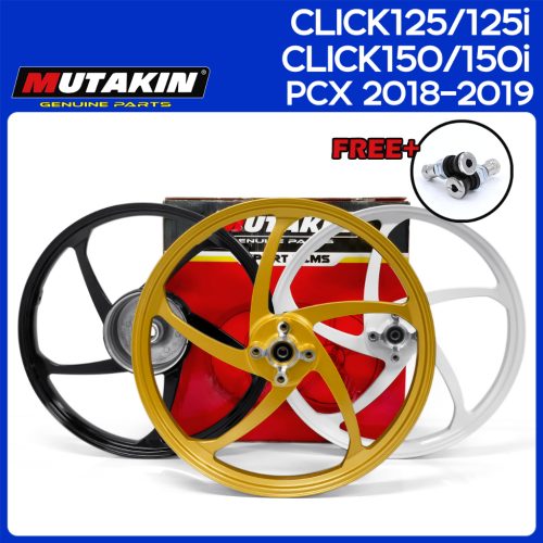 MUTAKIN Vành hợp kim 205rim 17 Honda click125 click125i click150 click150i PCX 2018-2019 1.4×1.4-17 bánh xe