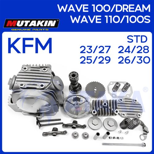 MUTAKIN bộ hoàn chỉnh van đầu xi lanh với Dream wave100 STD 23/27 26/30 van cam tất cả trong một bộ wave100s mẫu cũ
