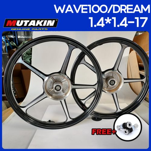 MUTAKIN vành xe máy hợp kim siêu cúp sóng 505 Dream dòng mek 100 17 inch cho mô hình cũ Wave 110 ex5 Giao hàng nhanh