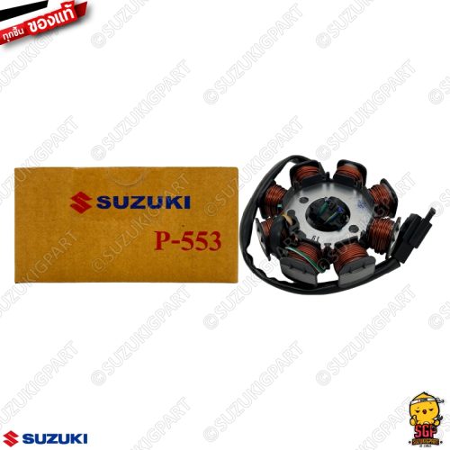 Cuộn dây Stator Assy chính hãng Suzuki Shogun 125