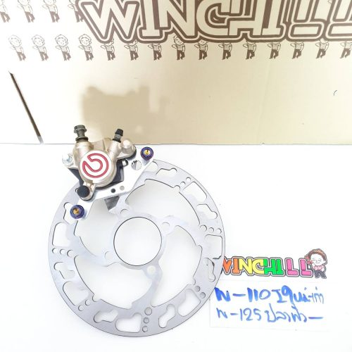 Bơm logo + đĩa khoan WAVE110i / WAVE125 cá voi / CZI trang trí wave110i ***logo vàng***