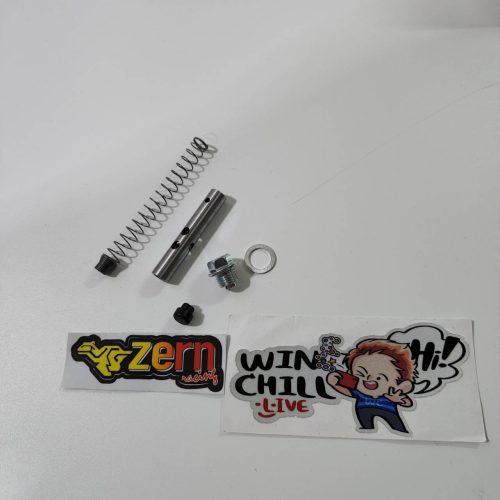 Bộ xi lanh dẫn xích lớn WAVE110i / WAVE125 cá voi / DREAM SUPERCUB / WAVE100S UBOX kèm theo sticker Racing.