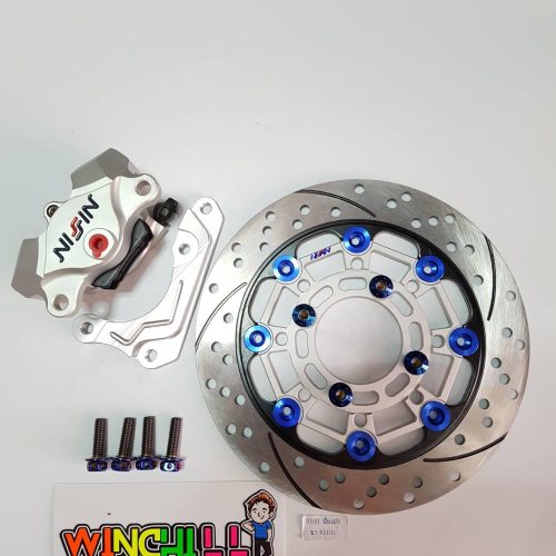 Bộ bơm côn trùng bạc + đĩa (bạc chốt nước bạc) họa tiết côn trùng + nút (thái tết) WAVE110i phụ tùng trang trí xe 110i