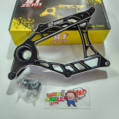 [ZERN SWING ARM GIORNO màu đen cắt vàng đi kèm với bộ cánh CNC]