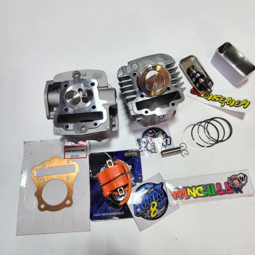 Van 55 WAVE110i 2014-2019 + áo hút 53 + phớt đồng + bộ camshaft 2 lốc 53 + phớt đồng + cuộn dây đốt 8 rãnh màu cam ***Giảm giá còn sót hàng*** ***Cần cắt phớt + mở rộng nắp van***.