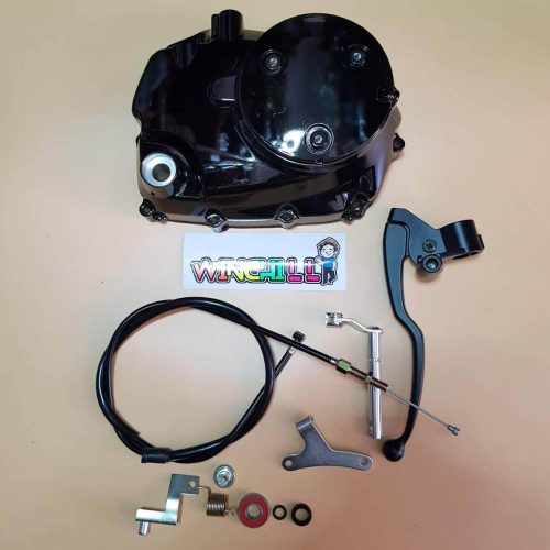 Cần chuyển đổi, bộ biến tần, bộ nắp biến tần bên phải WAVE125 / WAVE125 cũ, đầu phun, bộ đầy đủ, bộ biến tần, nắp tay cầm.