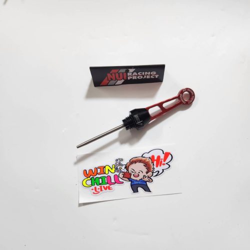 [Nắp đậy dầu máy GIORNO màu đỏ cắt đen]