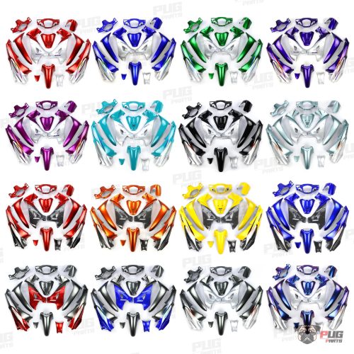 Bộ phận PUGParts màu wave125S, đầu bịt, bộ phận màu wave125S (bộ 13 chi tiết), khóa tròn / khóa an toàn (khóa nhỏ / lớn)