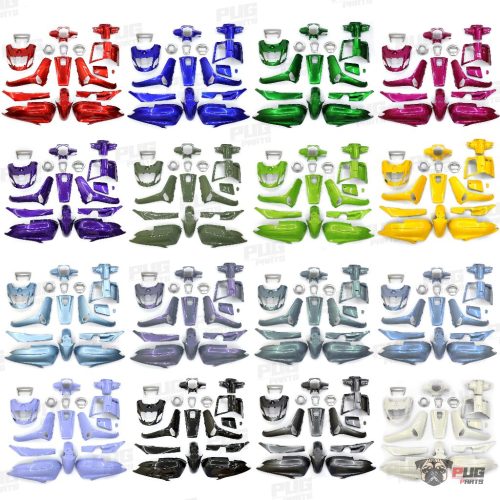 [PUGParts bộ phận màu Giorno bộ phận màu Giorno năm 2024 (bộ 18 mảnh) Giorno bộ phận màu GIORNO (màu + 4 mảnh màu xám) GIORNO ABS GIORNO CBS]