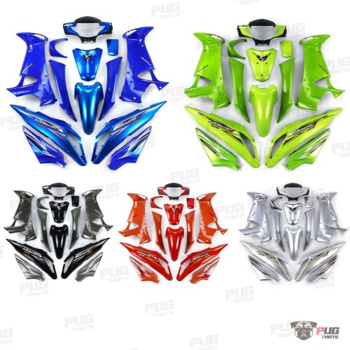 Bộ phận PUG màu xanh lá cây 125i đèn xi nhan cánh gió năm 2006 (bộ 14 chi tiết) Bộ phận màu xanh lá cây 125 cánh gió Bộ phận màu xanh lá cây 125i cánh gió Bộ phận màu xanh lá cây cánh gió.