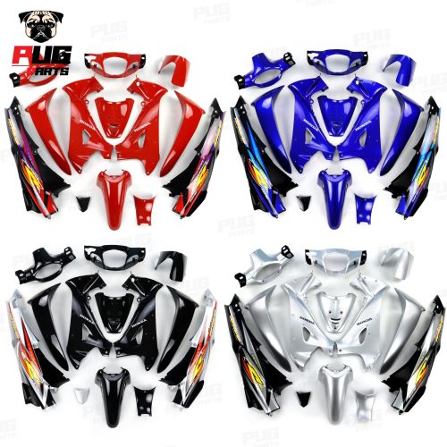 Bộ phận PUGParts màu wave125S, đầu bịt, bộ phận màu wave125S (bộ 13 chi tiết) năm 2004, chìa khóa tròn/chìa khóa an toàn (chìa khóa nhỏ/lớn)